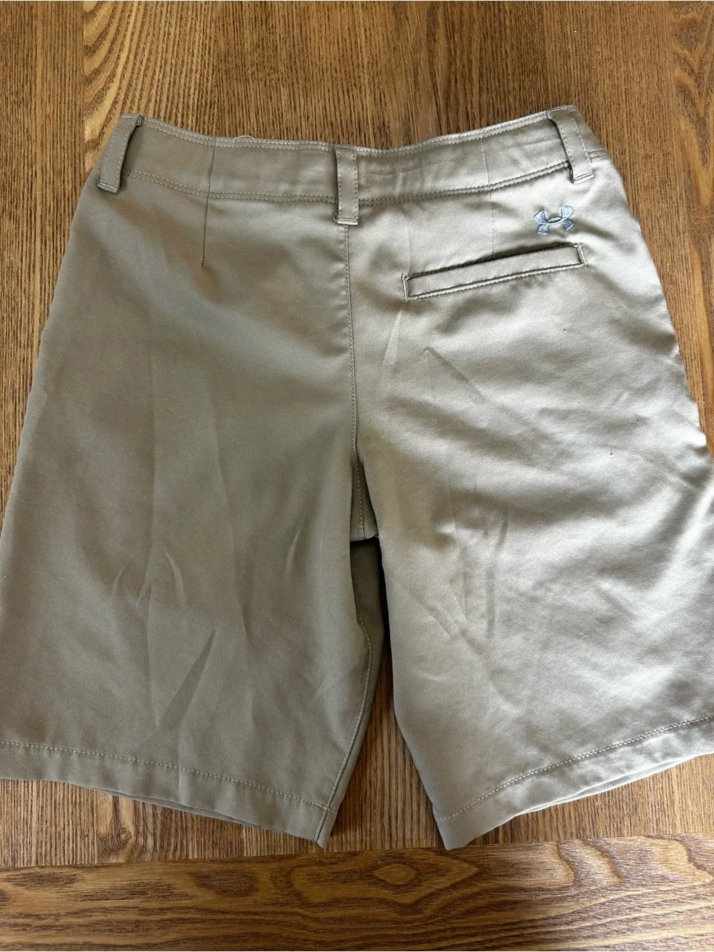 Boys Under Armour Dress/Golf Shorts Khaki
